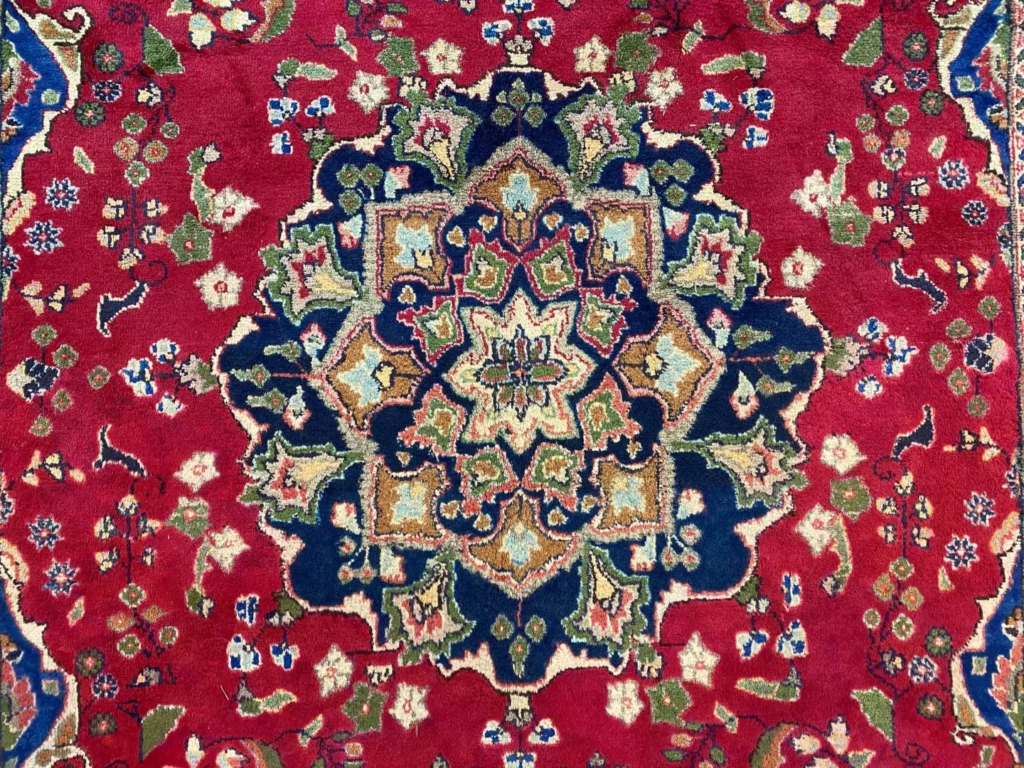 Perserteppich Maschhad 296 x 205 cm Handgeknüpft