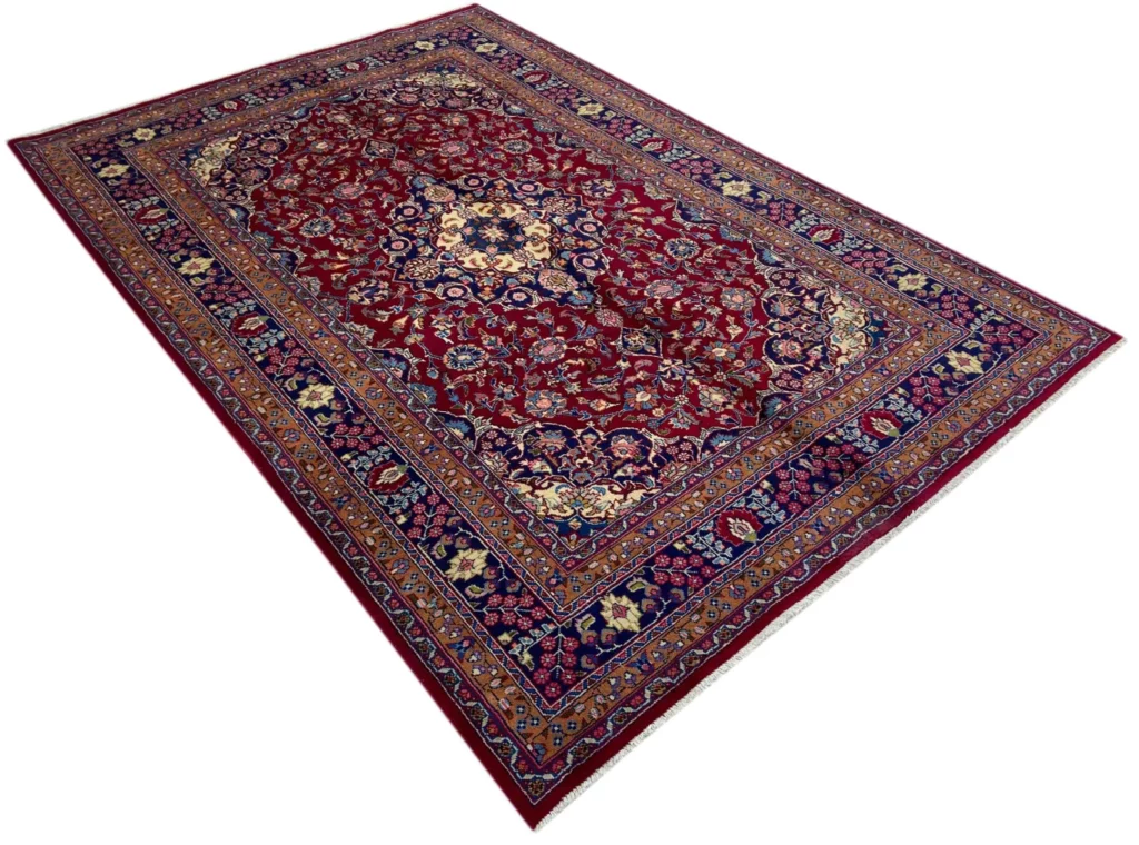 maschhad-perserteppich-300-x-200-cm-knotendichte-180000-250000-2 Perserteppich Maschhad 300 x 200 cm Wolle handgeknüpft
