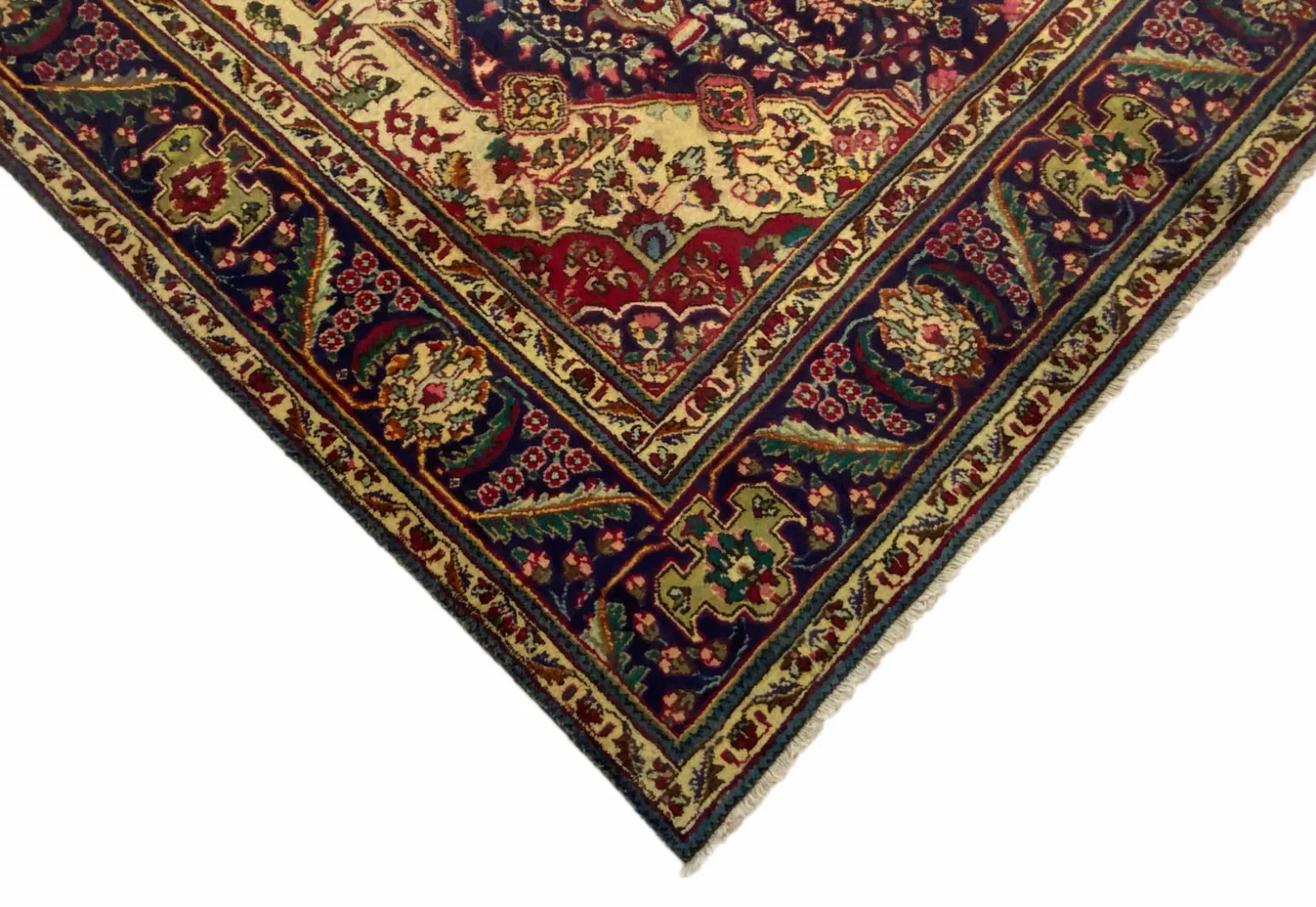 Perserteppich Täbris 325 x 206 cm Wolle handgeknüpft
