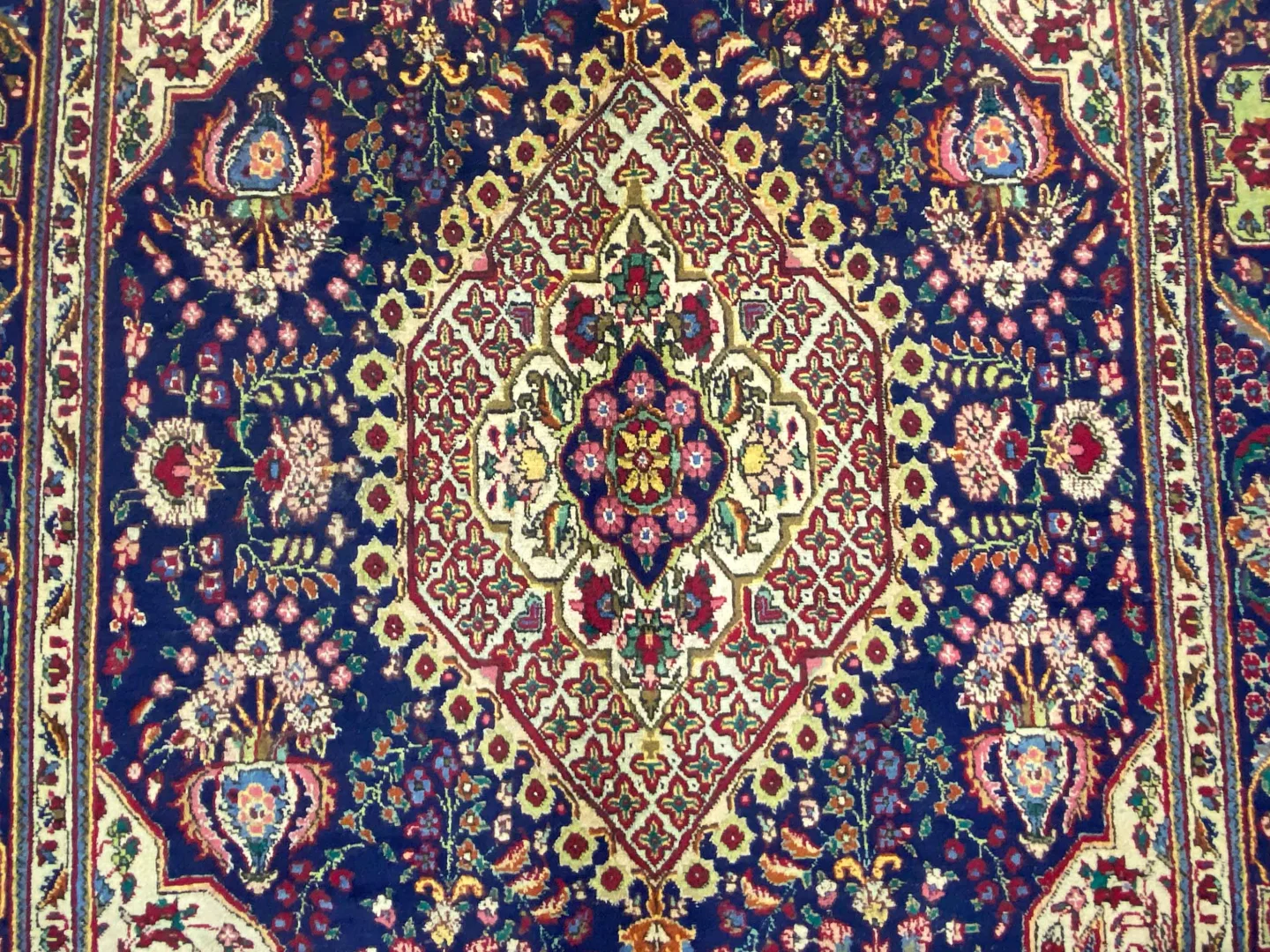 Perserteppich Täbris 325 x 206 cm Wolle handgeknüpft