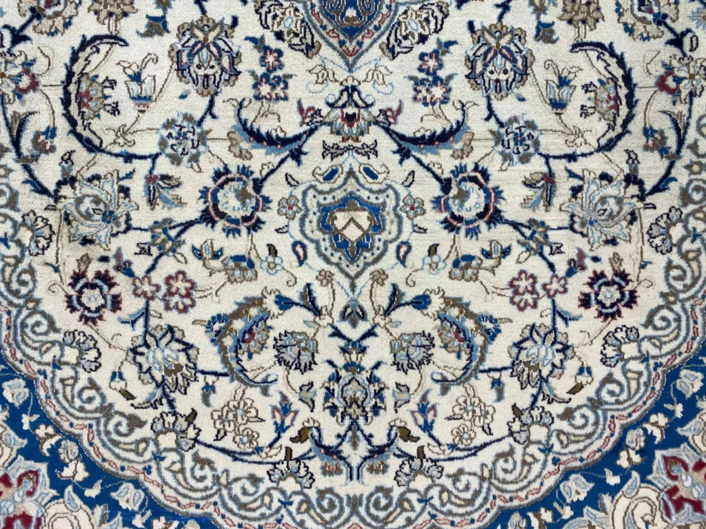 Perserteppich Nain 293 x 195 cm Wolle handgeknüpft