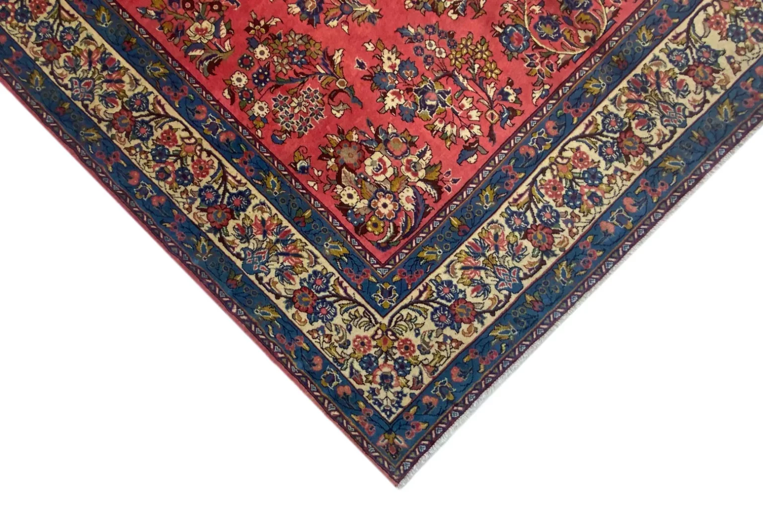 Perserteppich Sarough 327 x 216 cm Wolle handgeknüpft