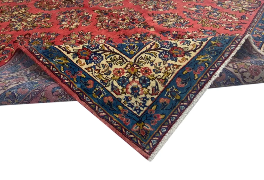 Perserteppich Sarough 327 x 216 cm Wolle handgeknüpft