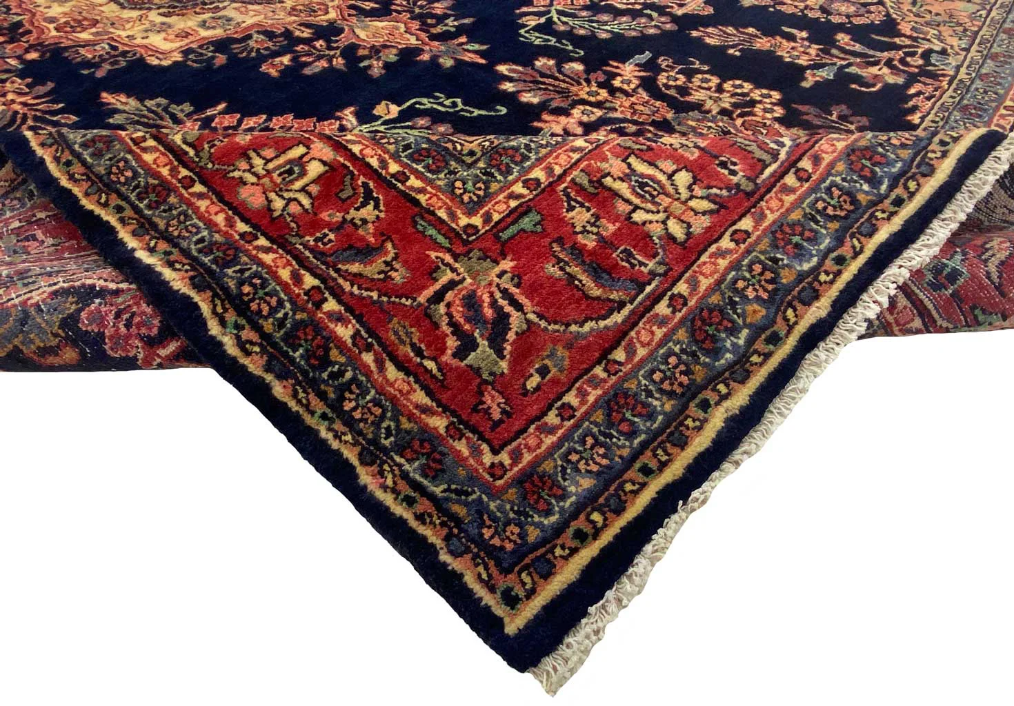 Perserteppich Hamadan 306 x 206 cm Wolle Handgeknüpft