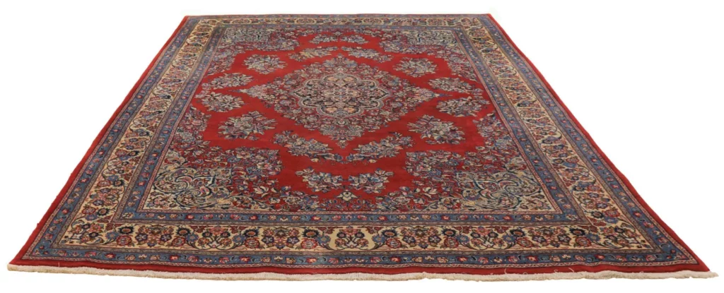 Perserteppich Sarough 330 x 250 cm Wolle handgeknüpft