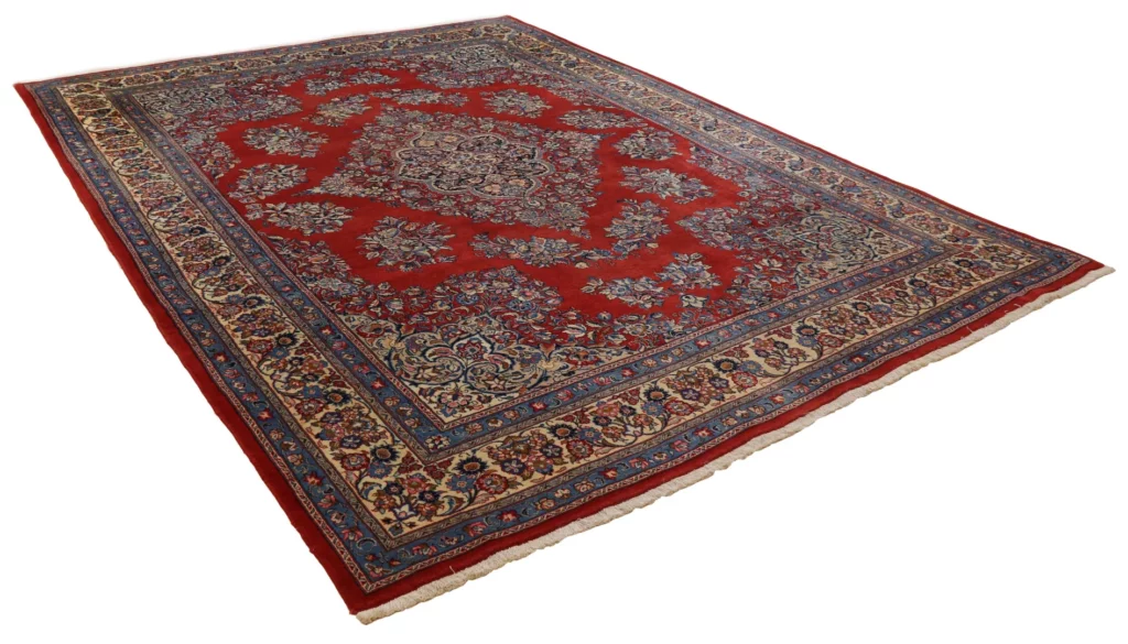 Perserteppich Sarough 330 x 250 cm Wolle handgeknüpft