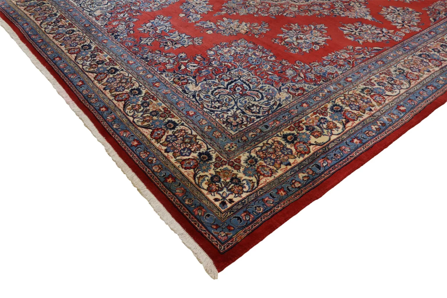 Perserteppich Sarough 330 x 250 cm Wolle handgeknüpft