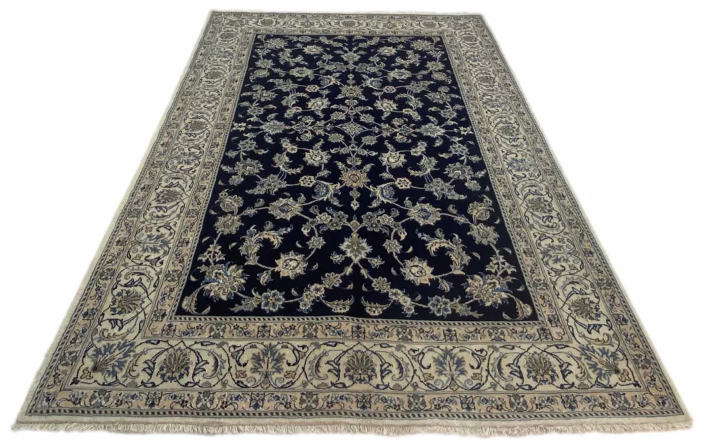 nain-teppich-290-x-195-cm-4-lah-klassisches-florales-muster-handgeknupft-1-1 Perserteppich Nain 290 x 195 cm Wolle handgeknüpft