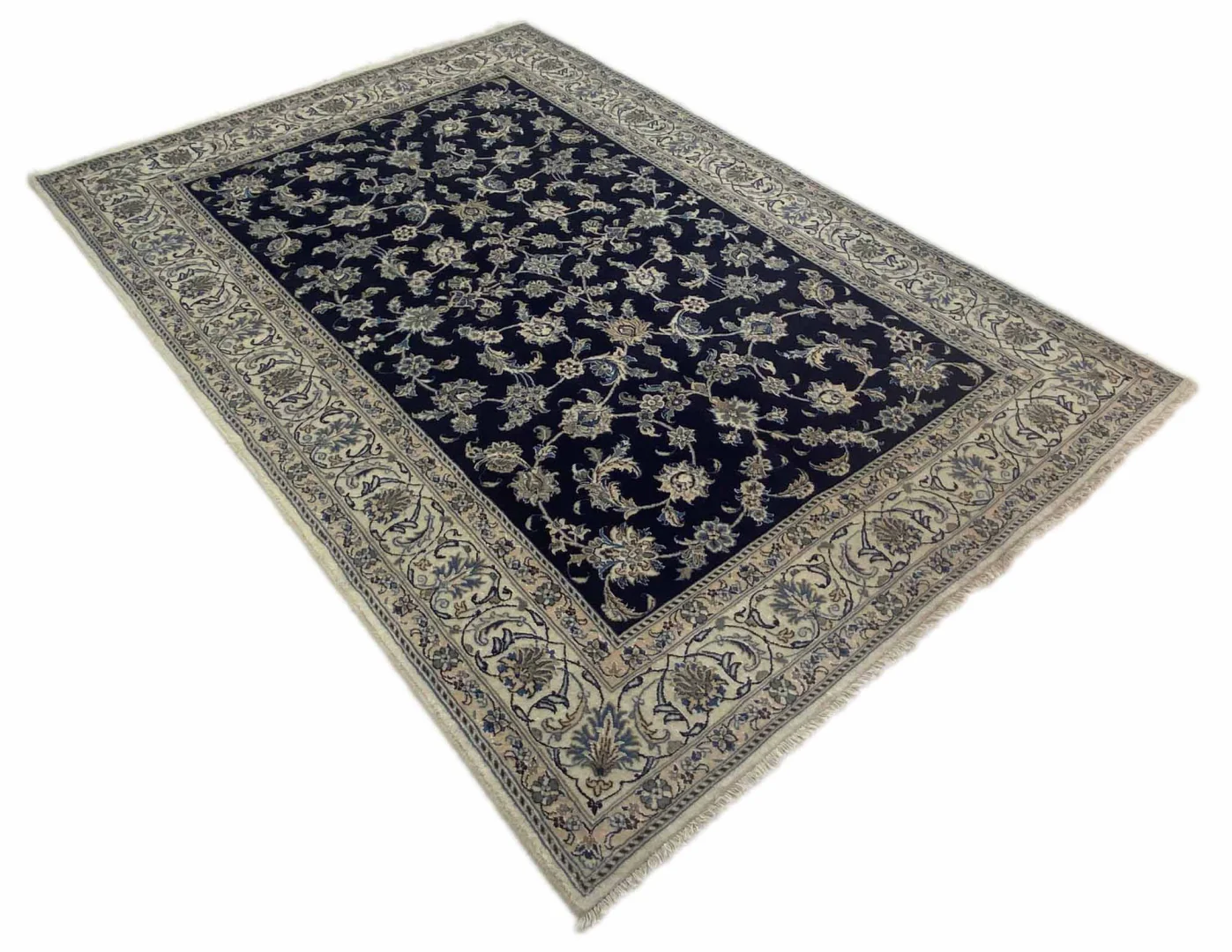nain-teppich-290-x-195-cm-4-lah-klassisches-florales-muster-handgeknupft-1-2 Perserteppich Nain 290 x 195 cm Wolle handgeknüpft