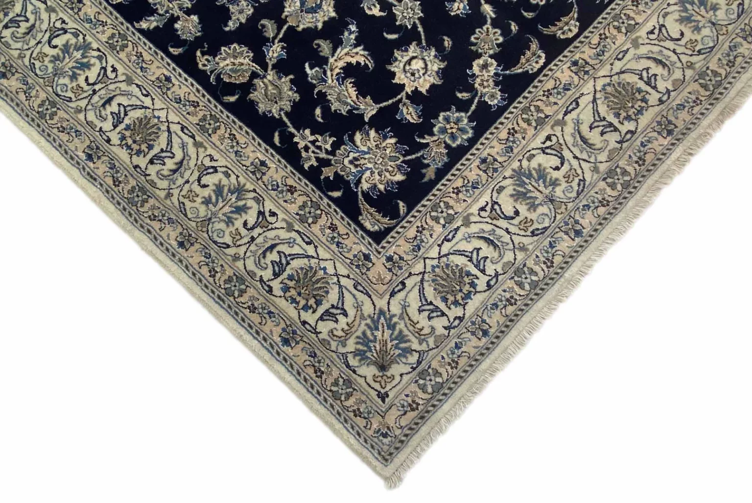 nain-teppich-290-x-195-cm-4-lah-klassisches-florales-muster-handgeknupft-1-3 Perserteppich Nain 290 x 195 cm Wolle handgeknüpft