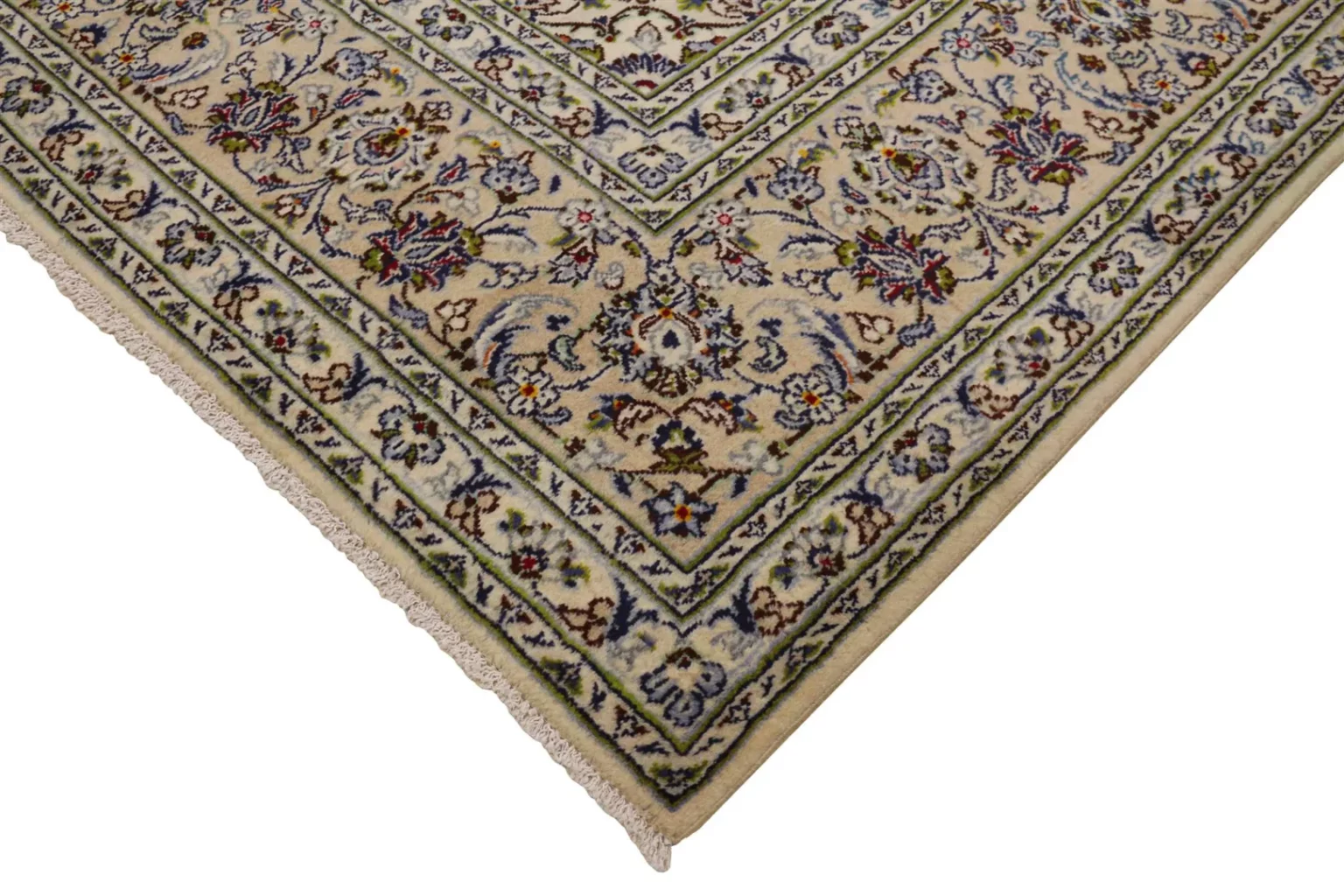 Perserteppich Keshan 345 x 253 cm Schafwolle handgeknüpft