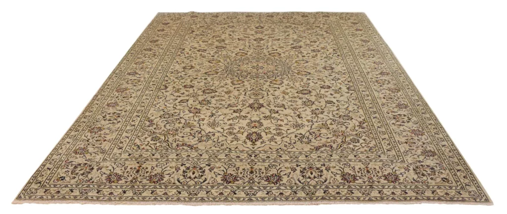 Perserteppich Keshan 344 x 248 cm Wolle handgeknüpft