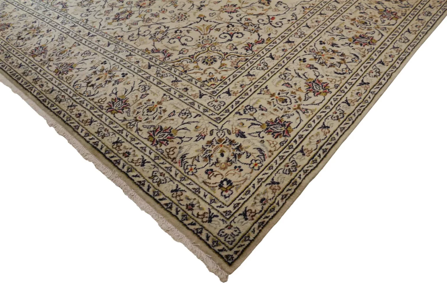 Perserteppich Keshan 344 x 248 cm Wolle handgeknüpft