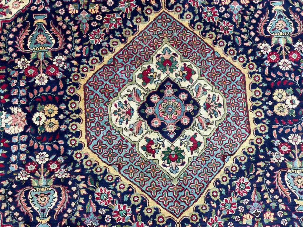 Perserteppich Täbris 354 x 254 cm Wolle handgeknüpft