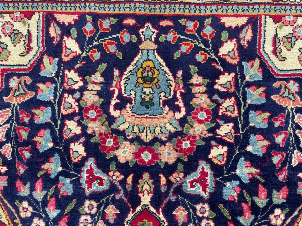 Perserteppich Täbris 354 x 254 cm Wolle handgeknüpft