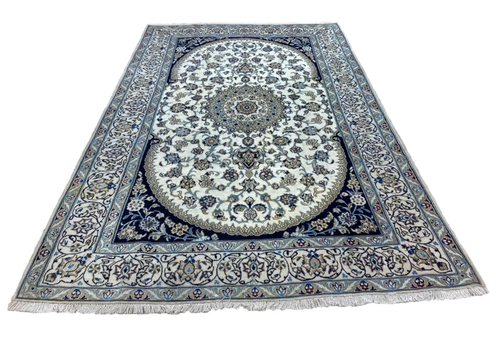 Perserteppich Nain 300 x 196 cm Wolle handgeknüpft