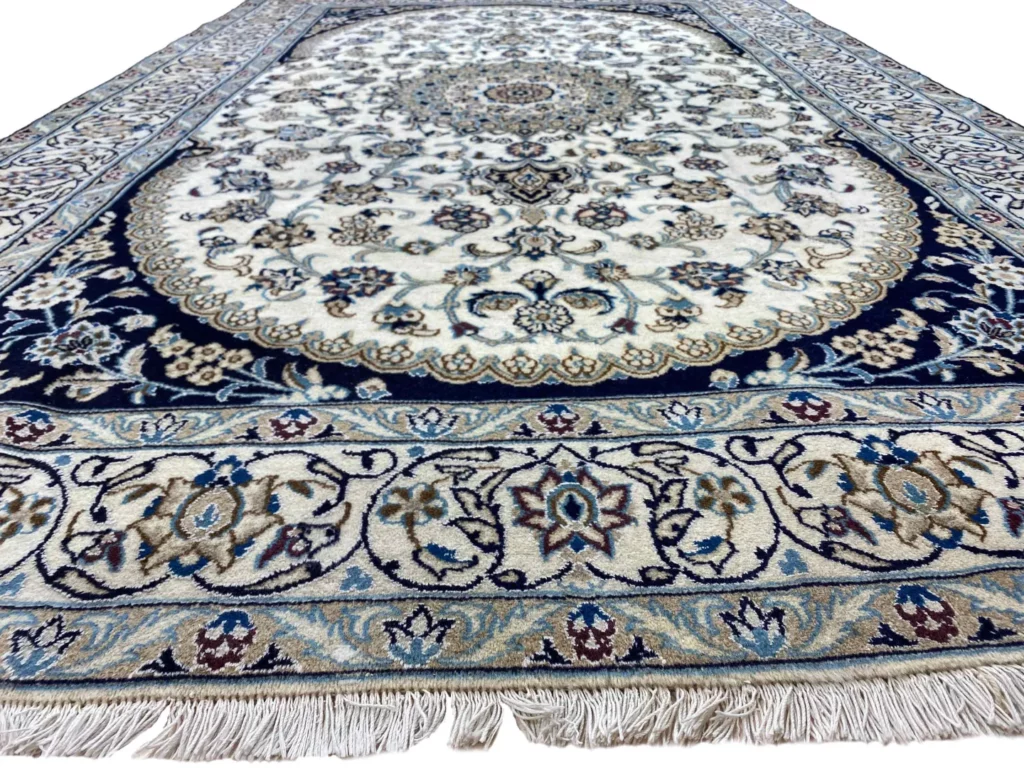 Perserteppich Nain 300 x 196 cm Wolle handgeknüpft