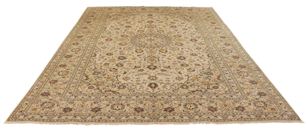 Perserteppich Keshan 348 x 250 cm Schafwolle handgeknüpft