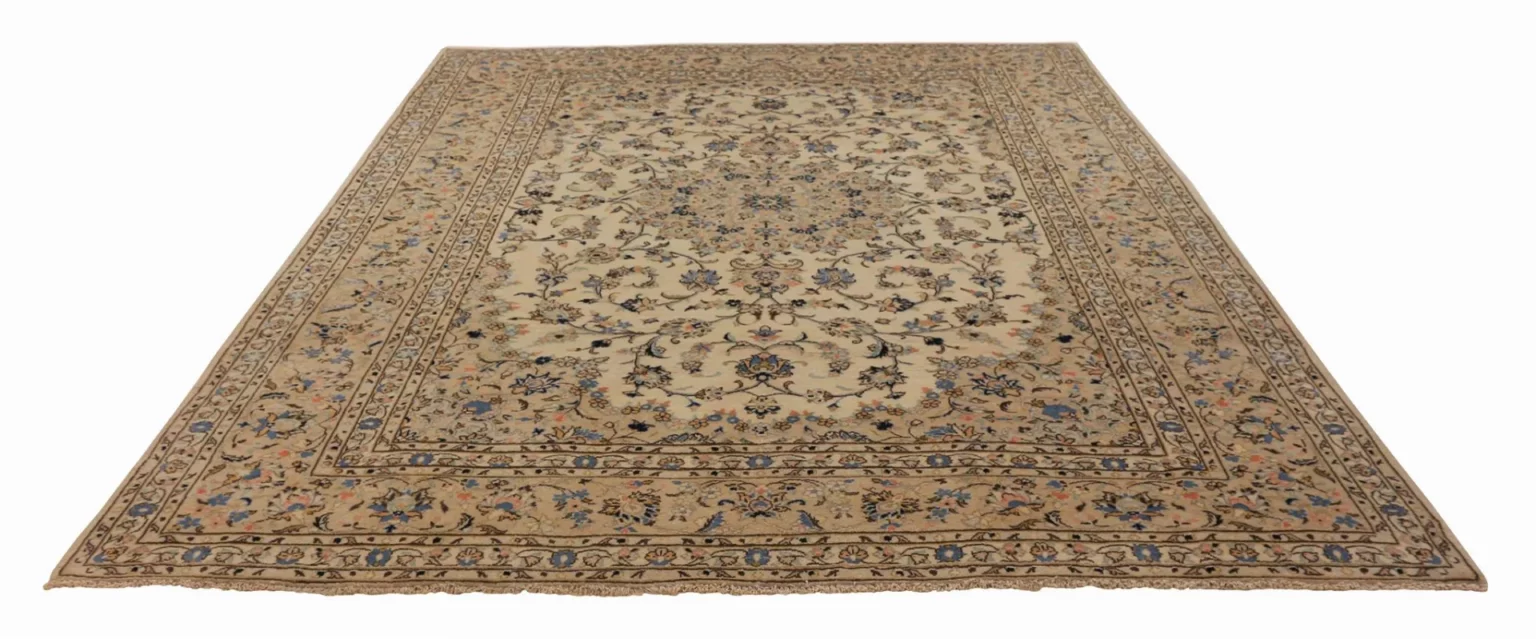 Perserteppich Keshan 337 x 252 cm Wolle handgeknüpft