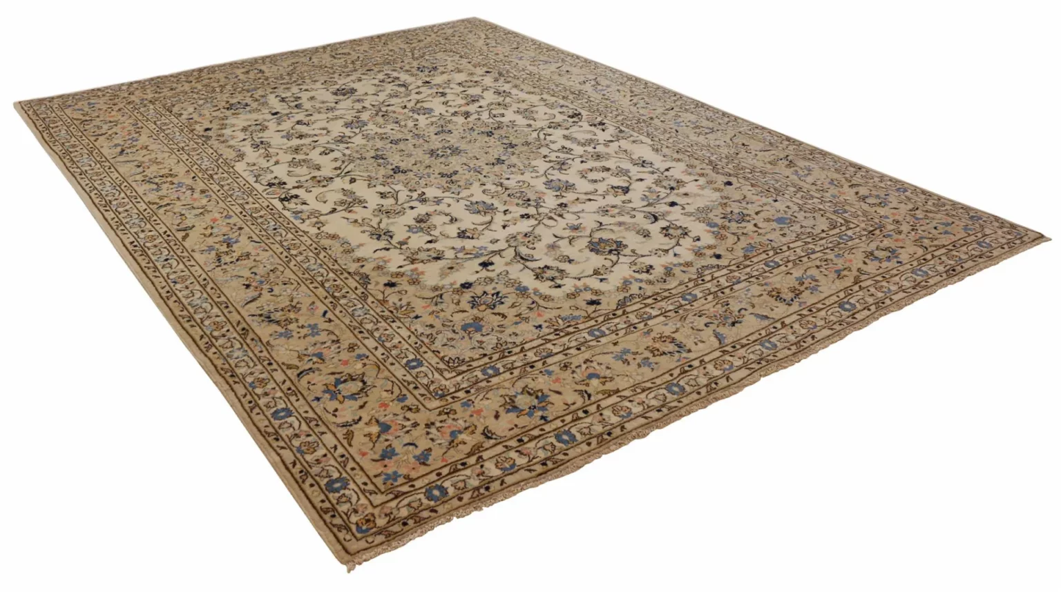 Perserteppich Keshan 337 x 252 cm Wolle handgeknüpft