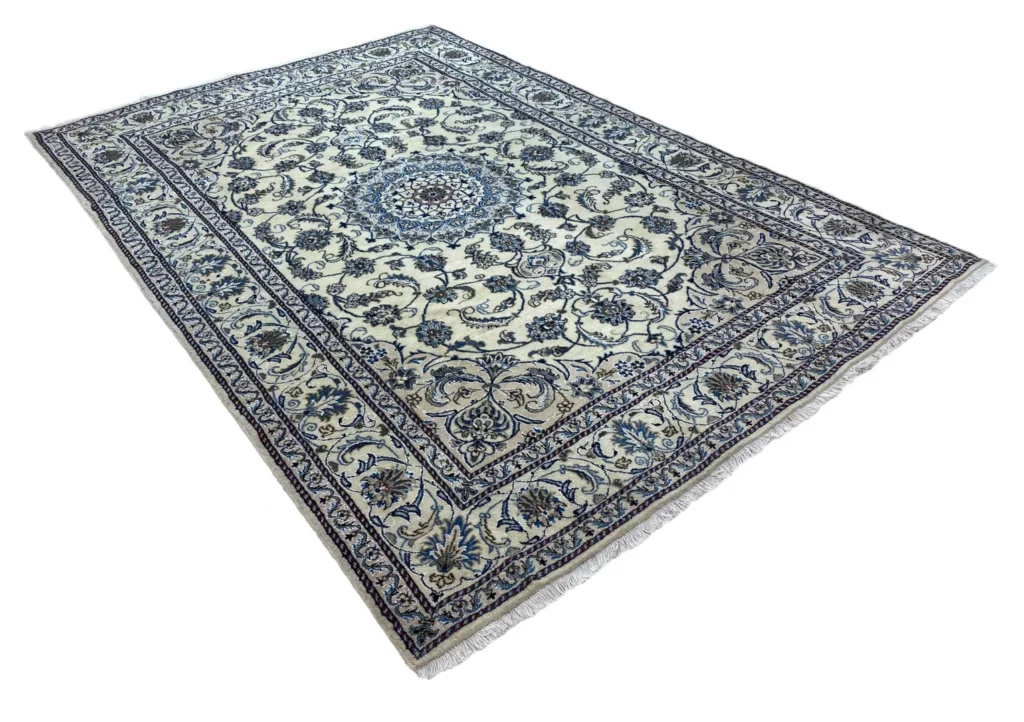 Perserteppich Nain 300 x 200 cm Wolle handgeknüpft
