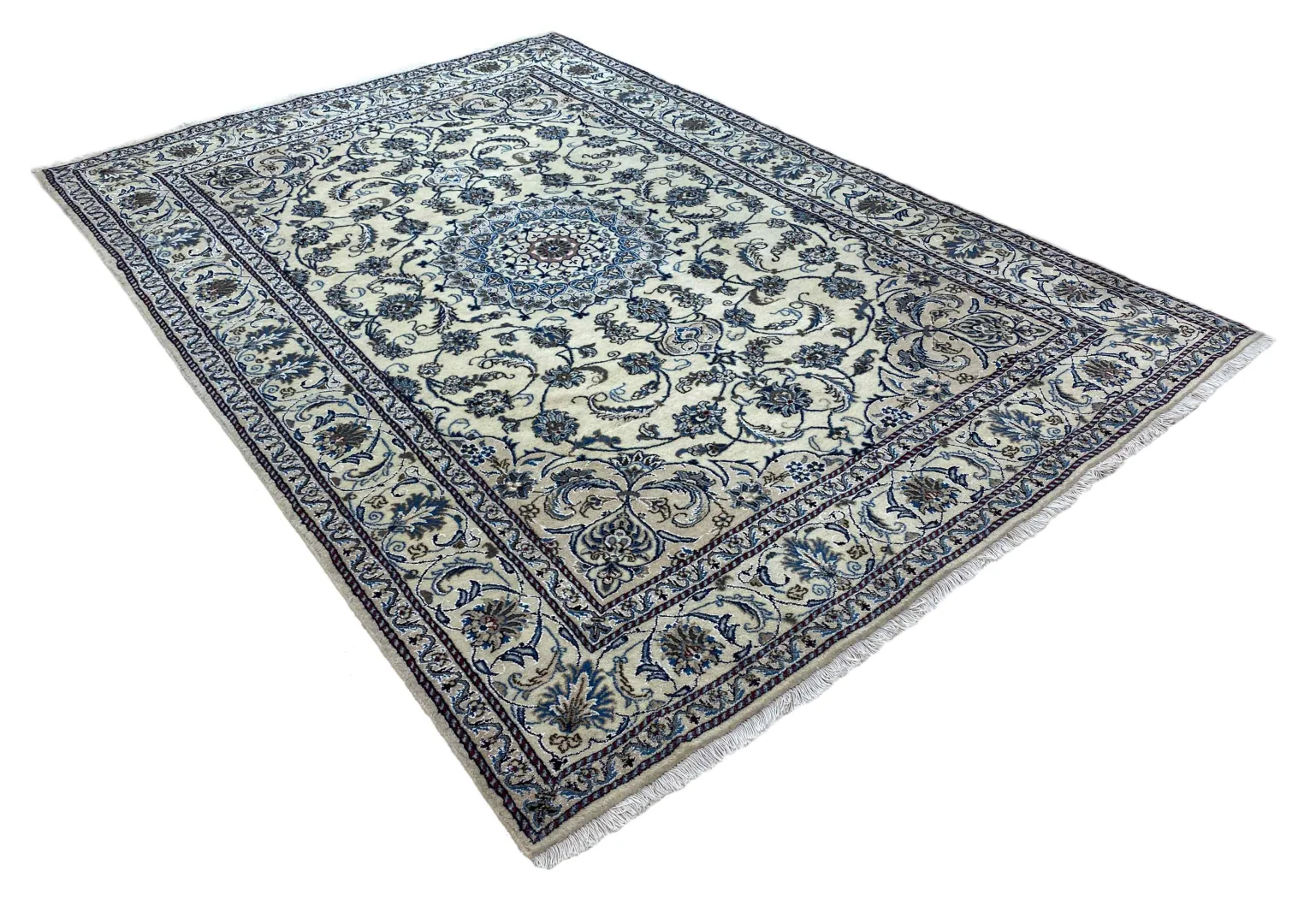 Perserteppich Nain 300 x 200 cm Wolle handgeknüpft