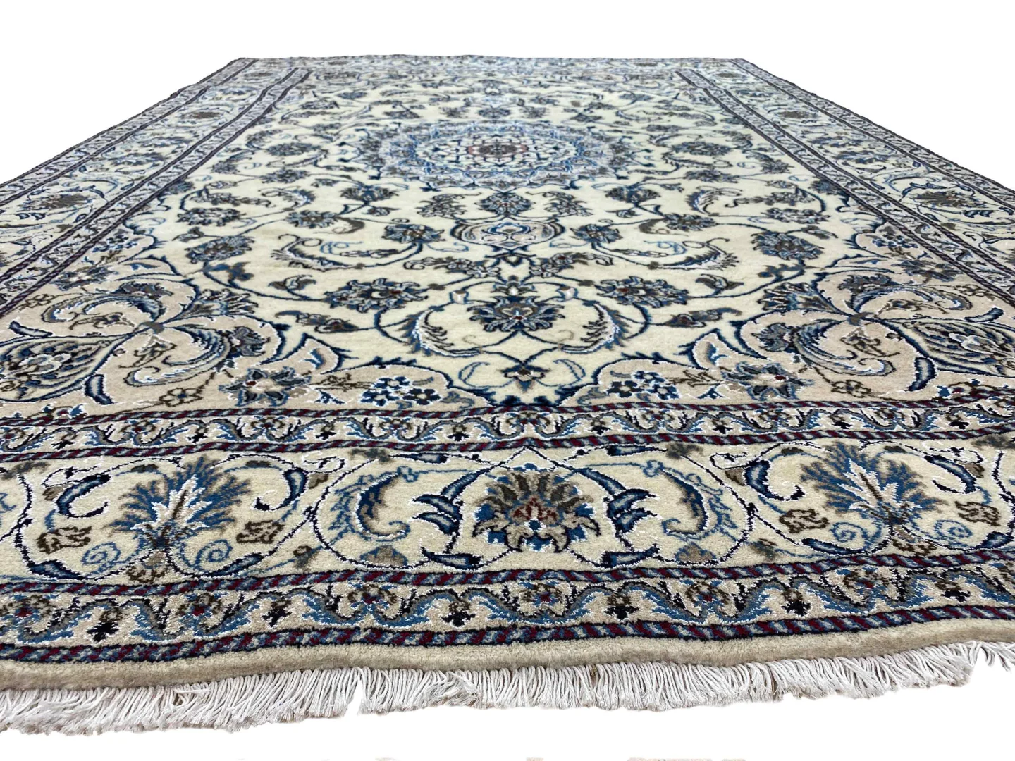 Perserteppich Nain 300 x 200 cm Wolle handgeknüpft