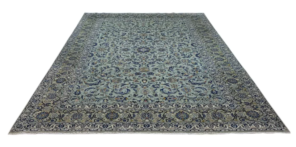 Perserteppich Keshan 351 x 247 cm Wolle handgeknüpft