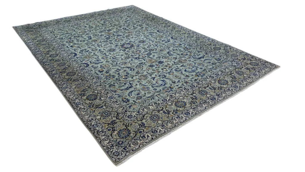 Perserteppich Keshan 351 x 247 cm Wolle handgeknüpft