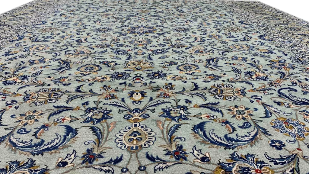 Perserteppich Keshan 351 x 247 cm Wolle handgeknüpft