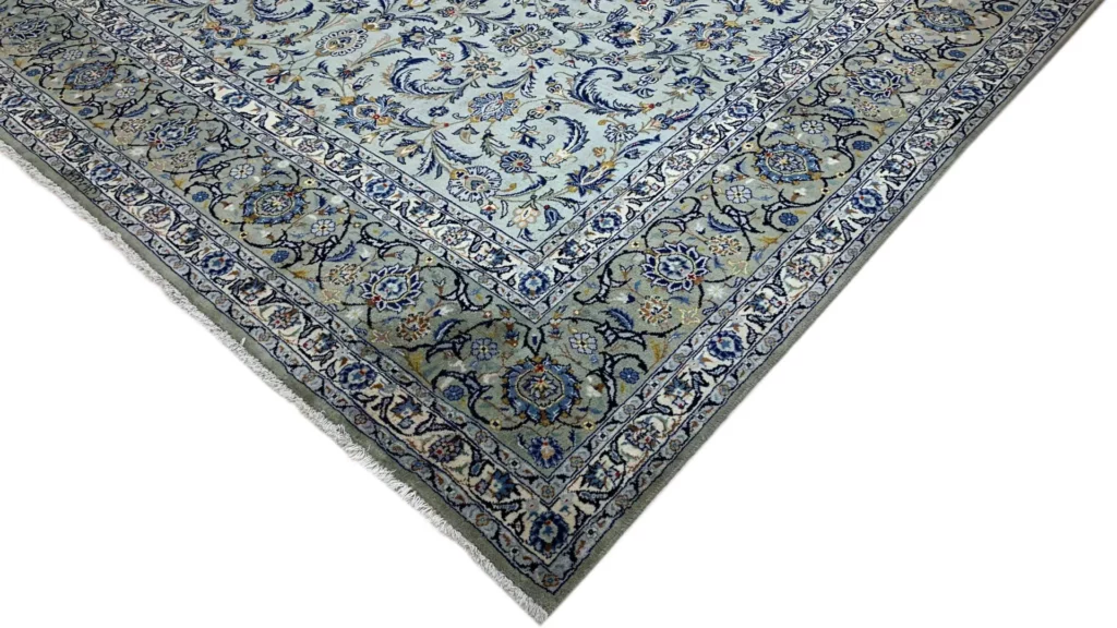 Perserteppich Keshan 351 x 247 cm Wolle handgeknüpft