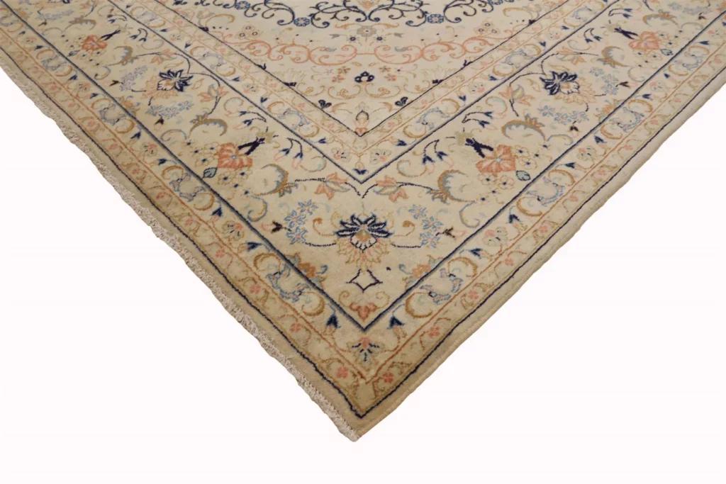 Perserteppich Keshan 370 x 243 cm Wolle handgeknüpft