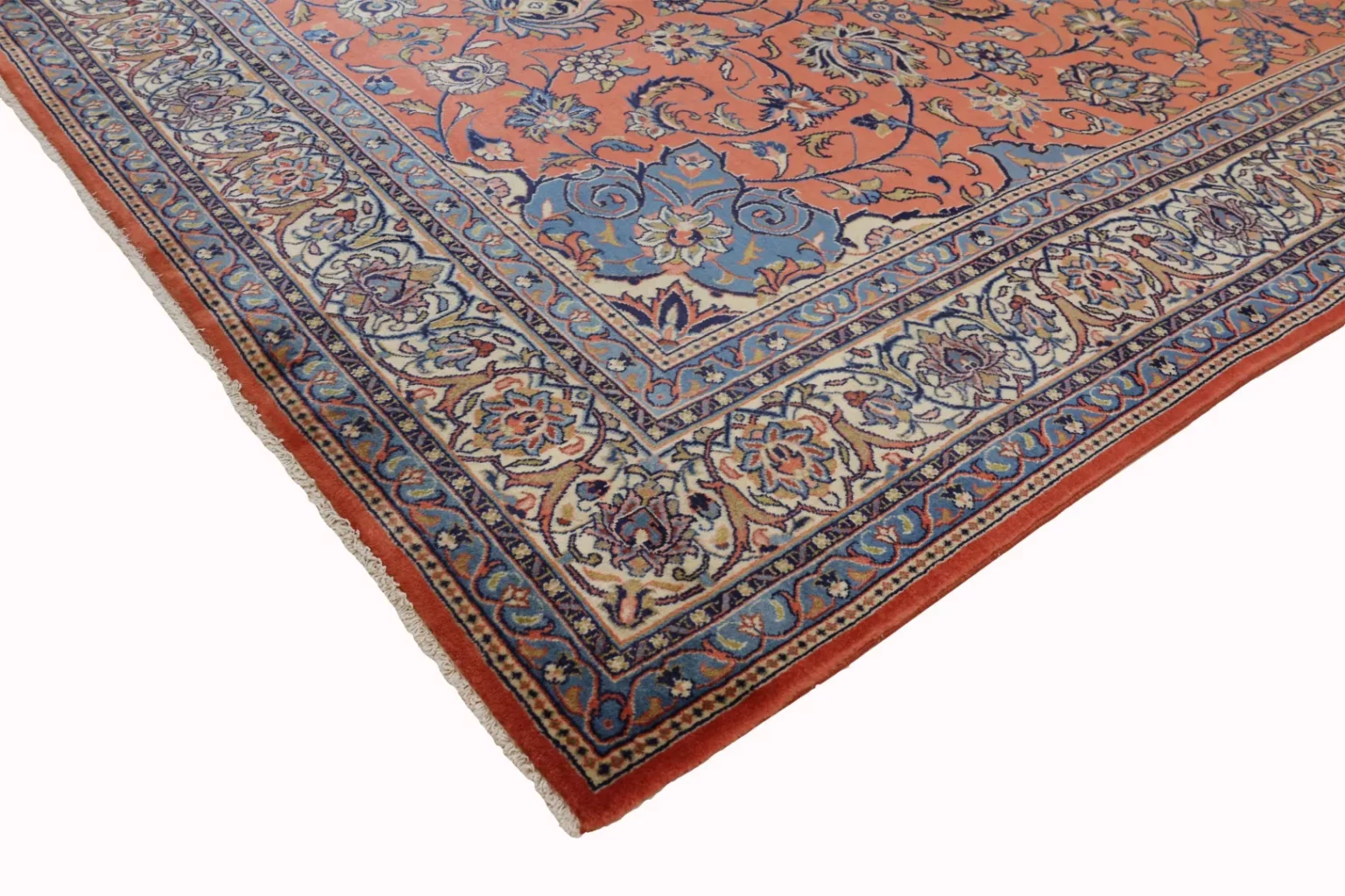 Perserteppich Sarough 342 x 246 cm Wolle handgeknüpft