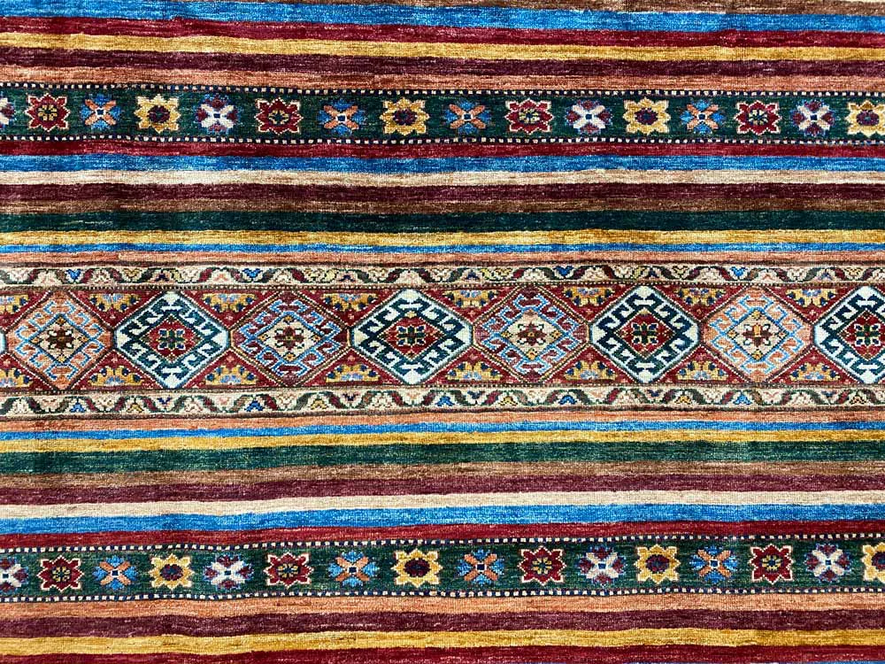Orientteppich Samarkand 268 x 188 cm Wolle handgeknüpft