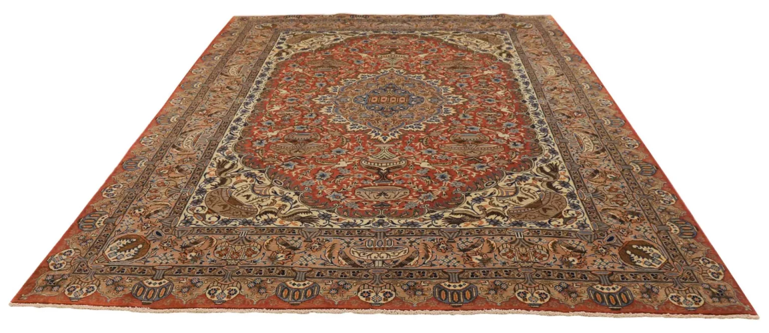 Perserteppich Kashmar 350 x 245 cm Wolle handgeknüpft