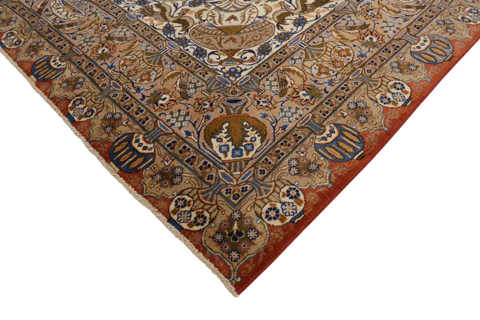 Perserteppich Kashmar 350 x 245 cm Wolle handgeknüpft