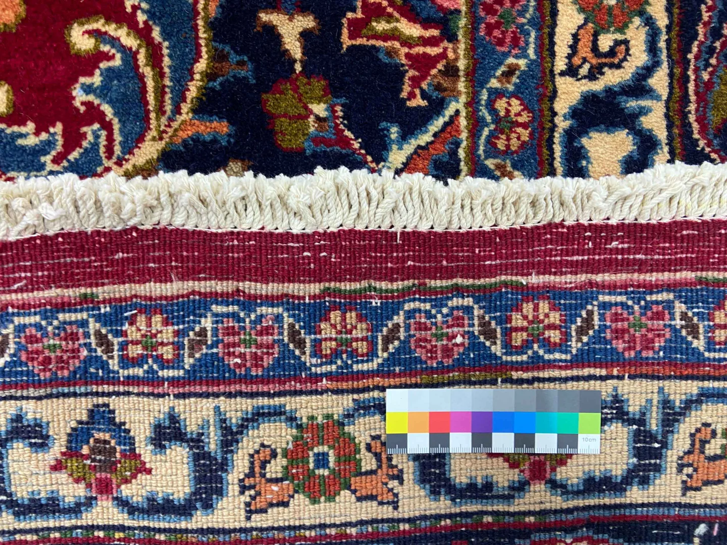 Perserteppich Maschhad 302 x 253 cm Wolle handgeknüpft