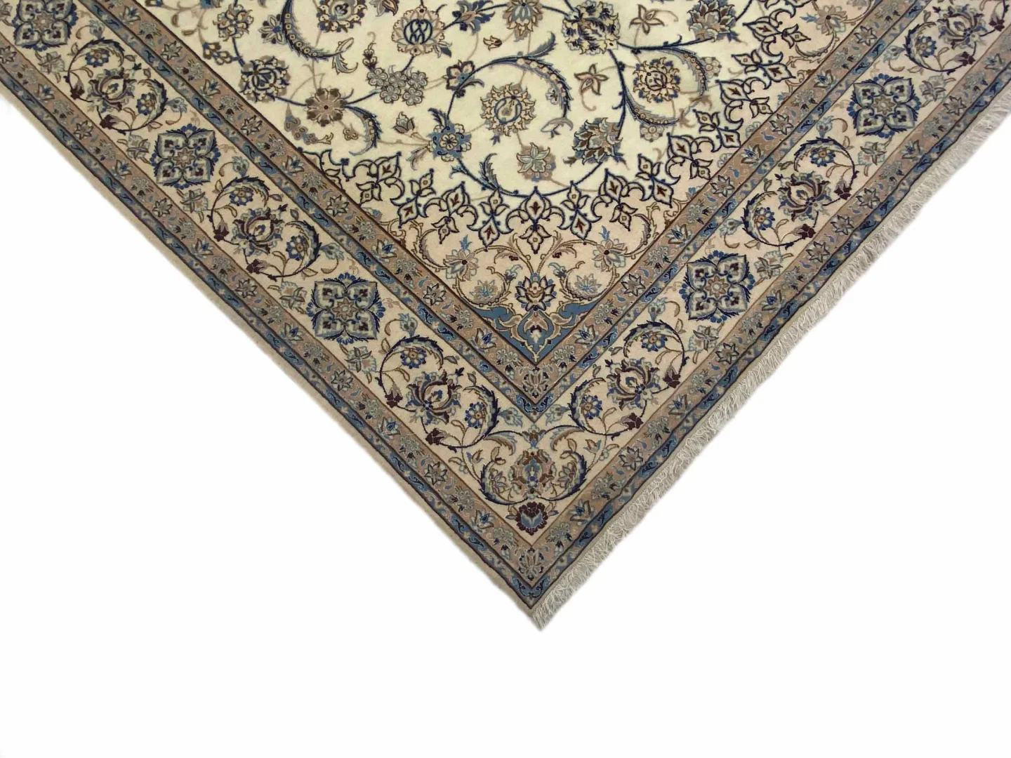 Perserteppich Nain 312 x 218 cm Wolle handgeknüpft