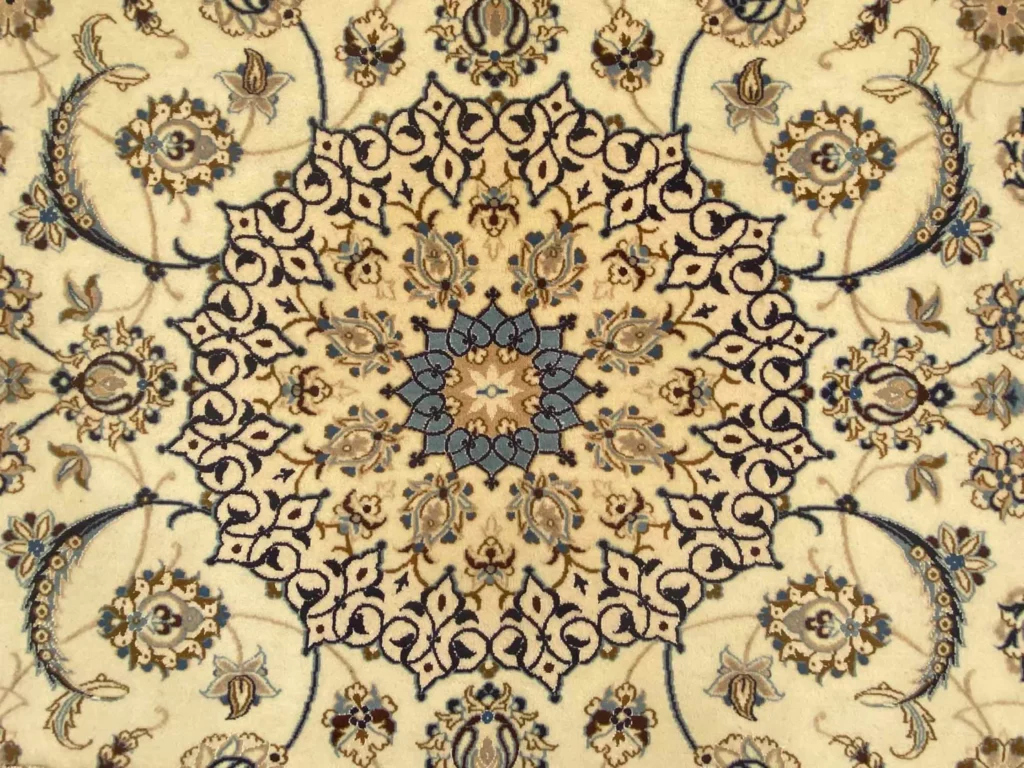 Perserteppich Nain 312 x 218 cm Wolle handgeknüpft