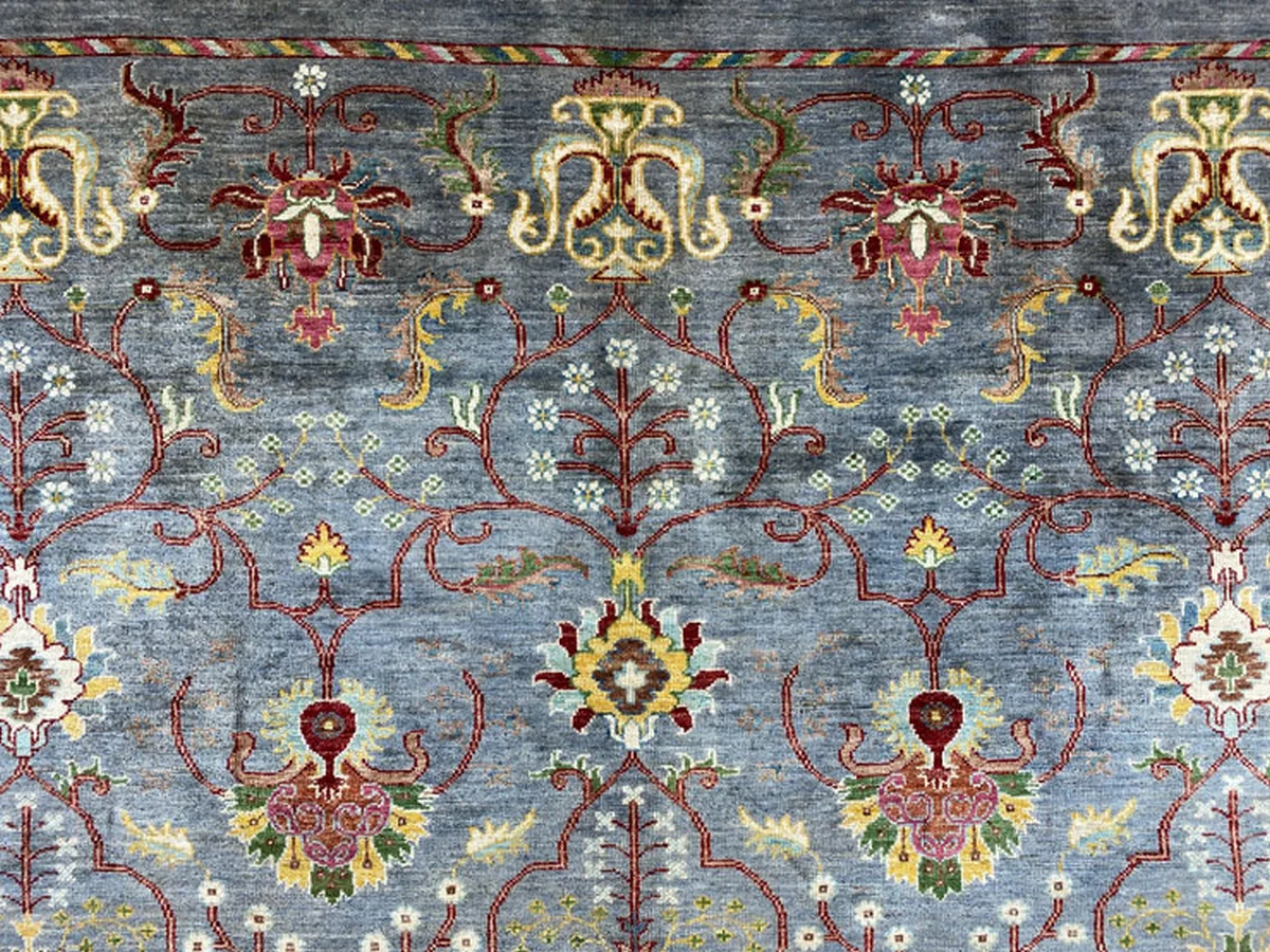 Orientteppich Samarkand 305 x 210 cm Schurwolle handgeknüpft
