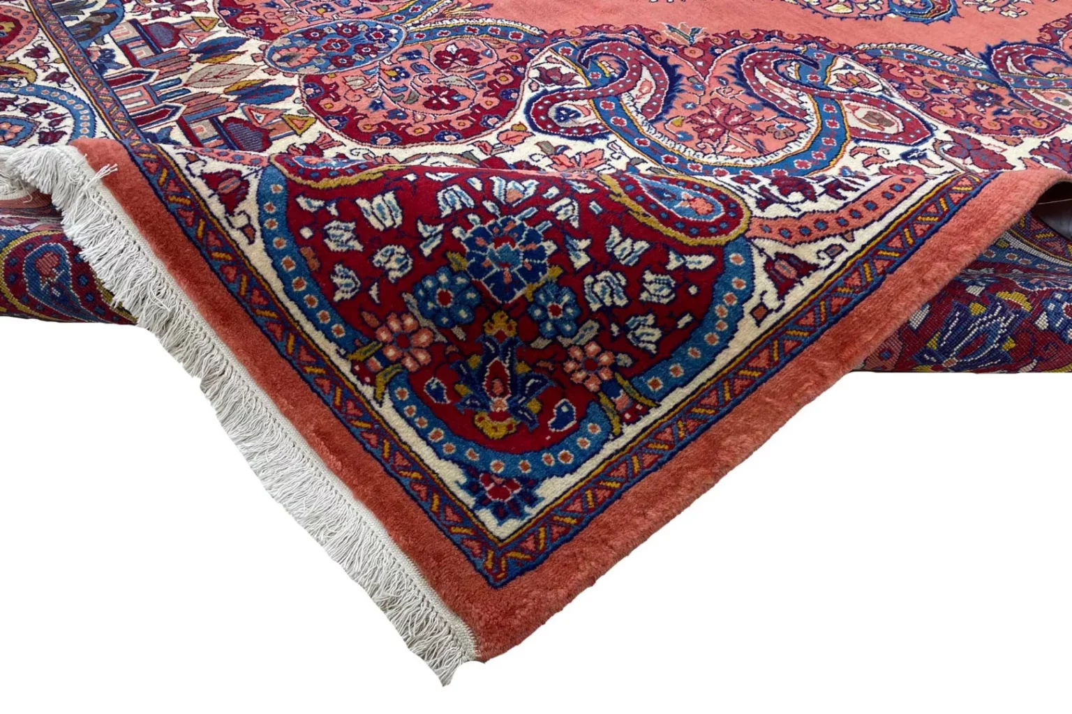 Perserteppich Sarough 323 x 224 cm Wolle handgeknüpft