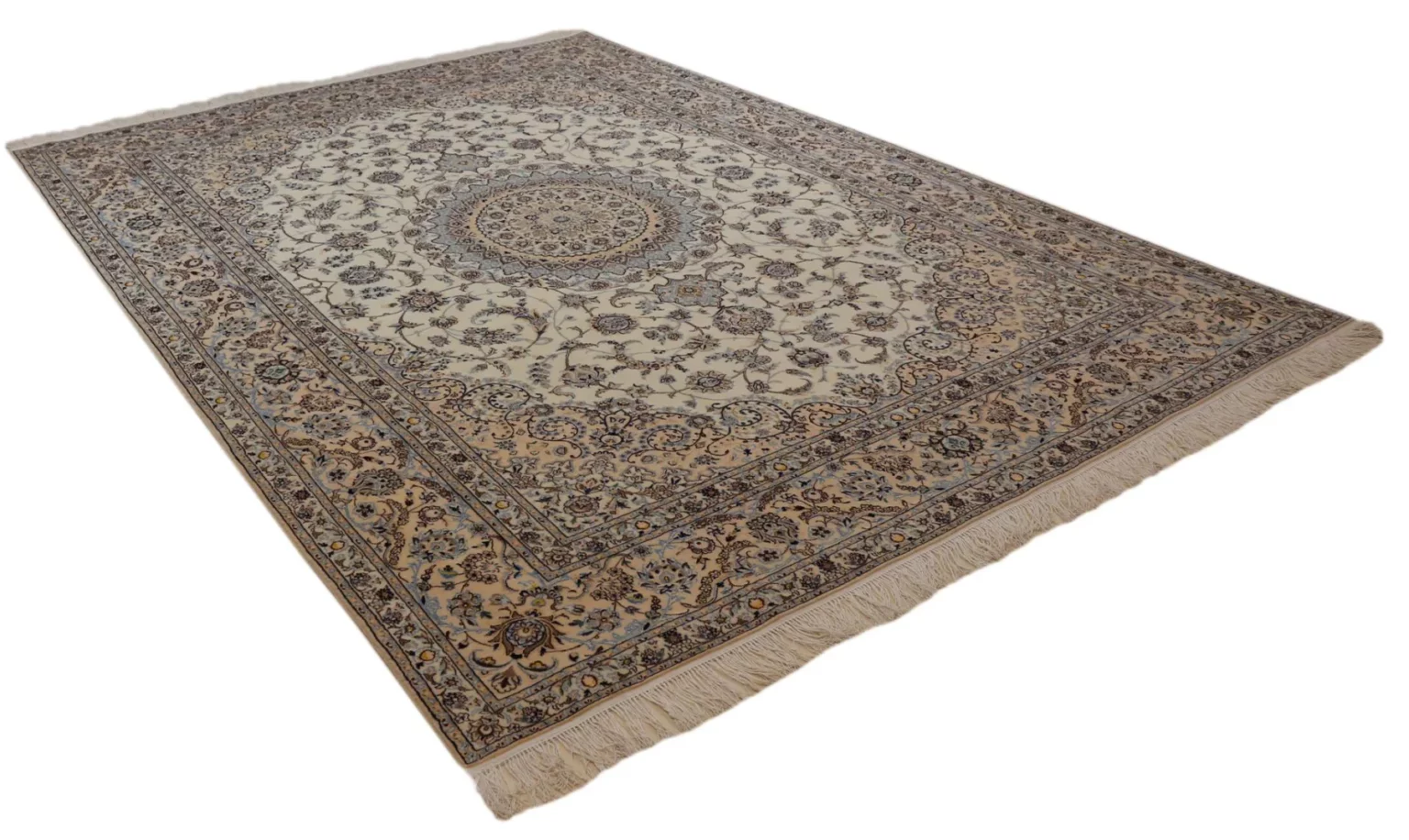 Perserteppich Nain 347 x 253 cm Wolle handgeknüpft