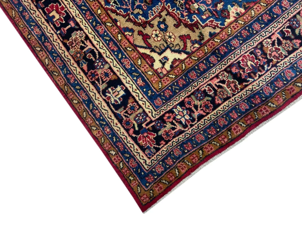 hamadan-teppich-377-x-270-cm-ca-100000-350000-knoten-m-1-3 Perserteppich Hamadan 377 x 270 cm Wolle handgeknüpft