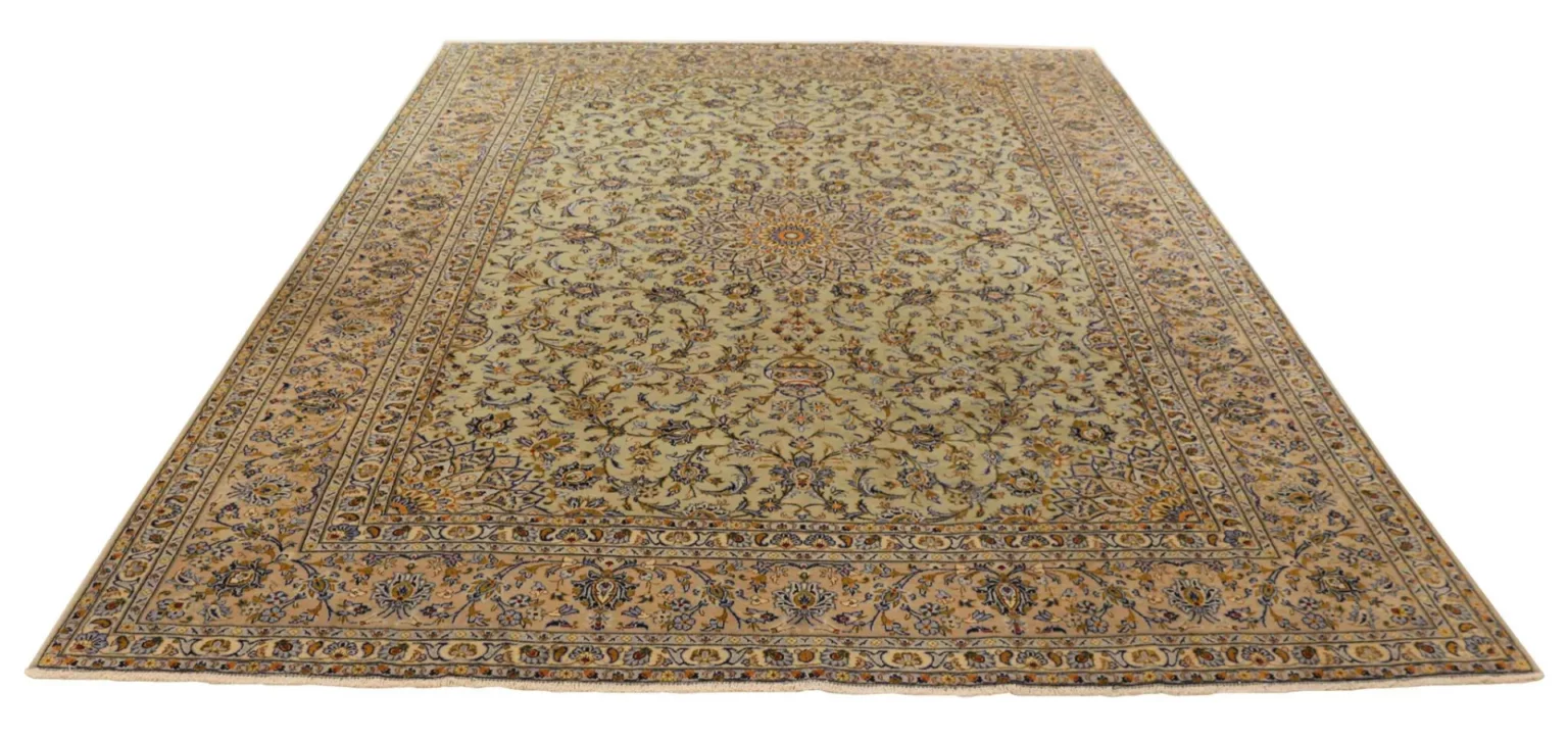 Perserteppich Keshan 435 x 315 cm Wolle handgeknüpft