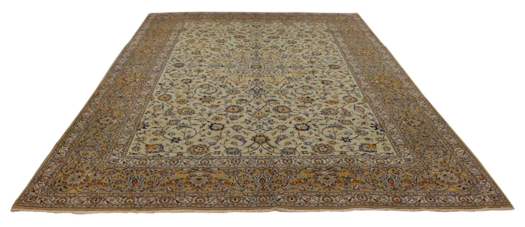 Perserteppich Keshan 375 x 264 cm Wolle handgeknüpft