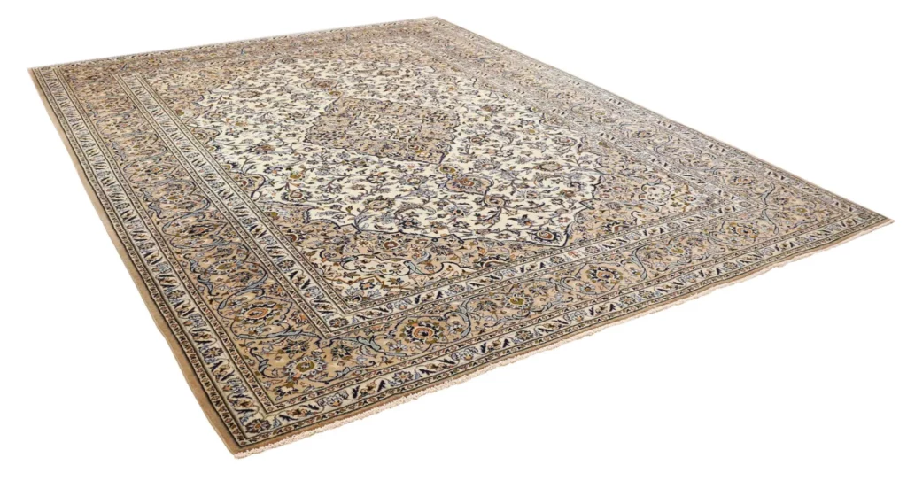 Perserteppich Keshan 400 x 305 cm Wolle handgeknüpft