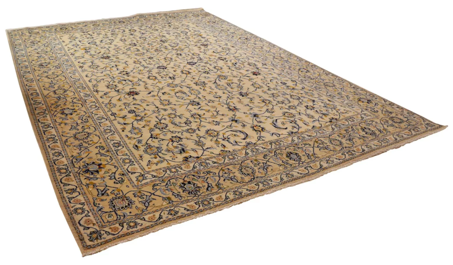 Perserteppich Keshan 440 x 308 cm Wolle handgeknüpft