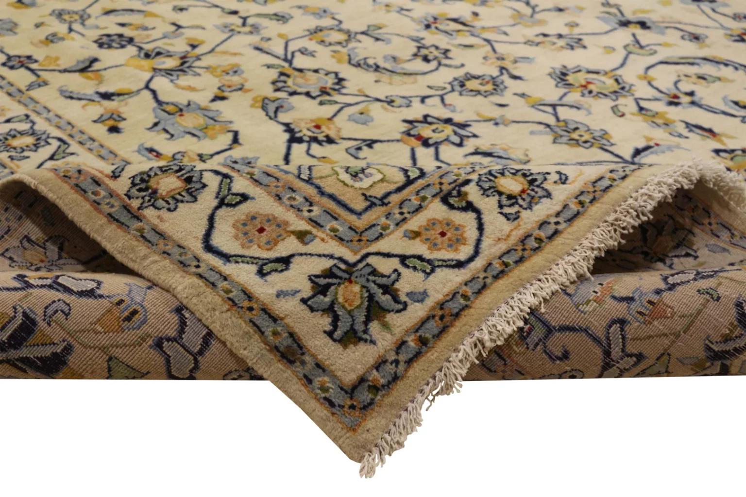 Perserteppich Keshan 440 x 308 cm Wolle handgeknüpft