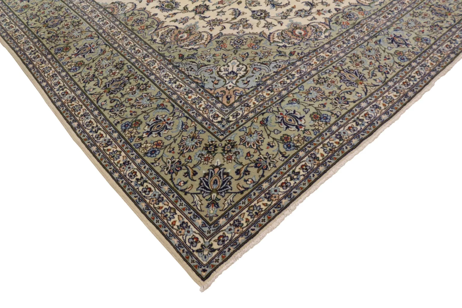 Perserteppich Keshan 400 x 290 cm Wolle handgeknüpft