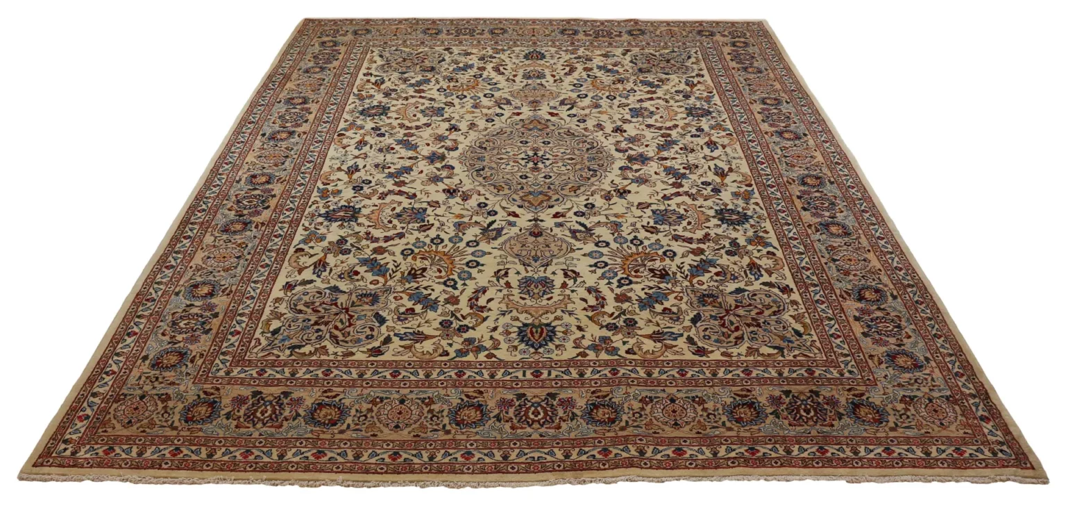 kashmar-perserteppich-398-x-300-cm-200000-300000-knoten-m-1-1 Perserteppich Kashmar 398 x 300 cm Wolle handgeknüpft